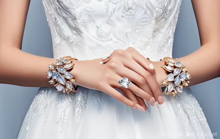 스와로브스키 팔찌 세트 추천 - **Prompt for Vibrant & Trendy Style:**
    A medium shot capturing the dynamic energy of a young, fa...